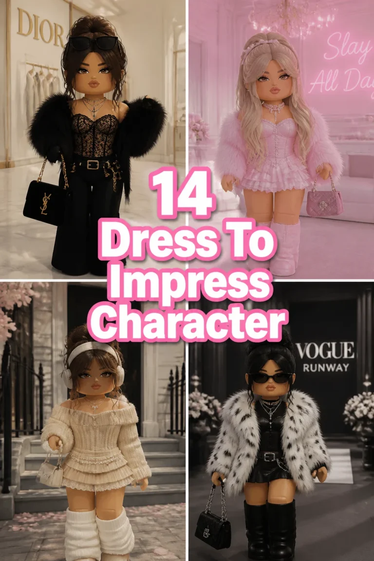 👗 14 Dress To Impress Character
