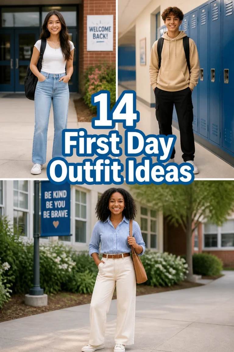 🎒 14 First Day Outfit Ideas