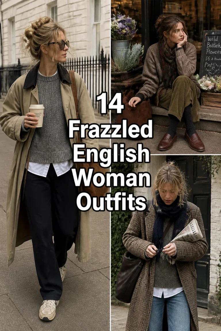 🧣 14 Frazzled English Woman Outfits