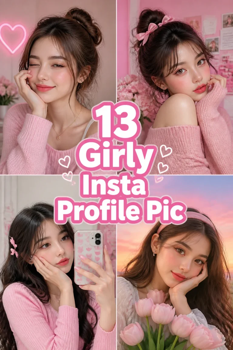 🌸 13 Girly Insta Profile Pic