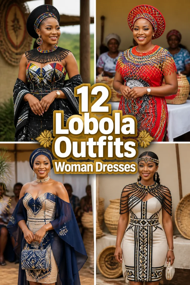 ✨ 12 Lobola Outfits Woman Dresses
