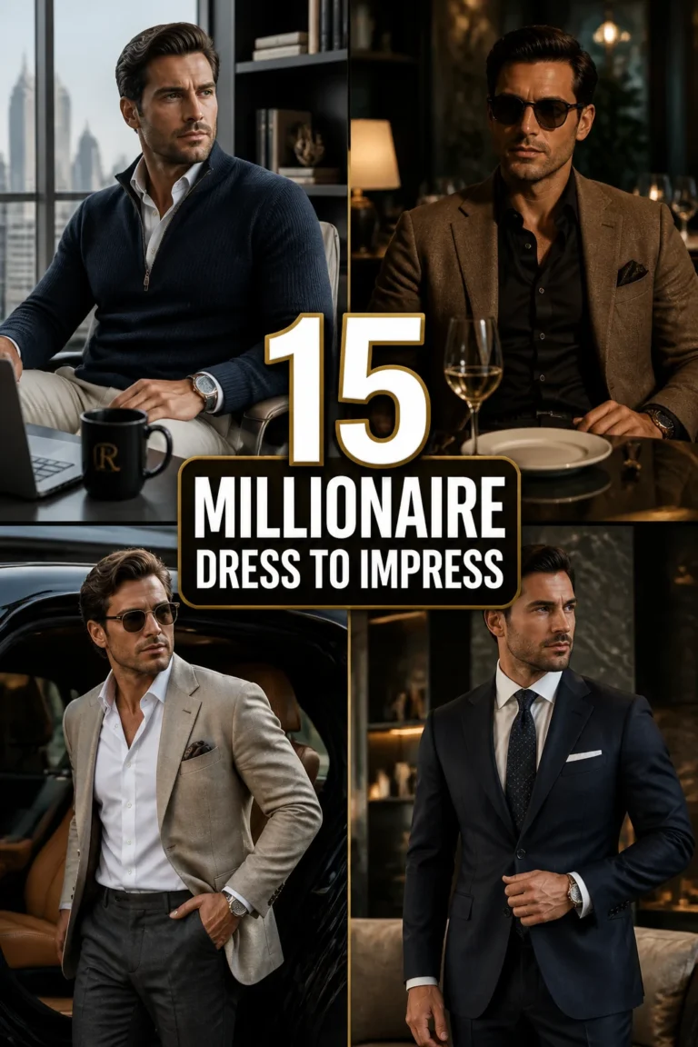 👔 15 Millionaire Dress To Impress