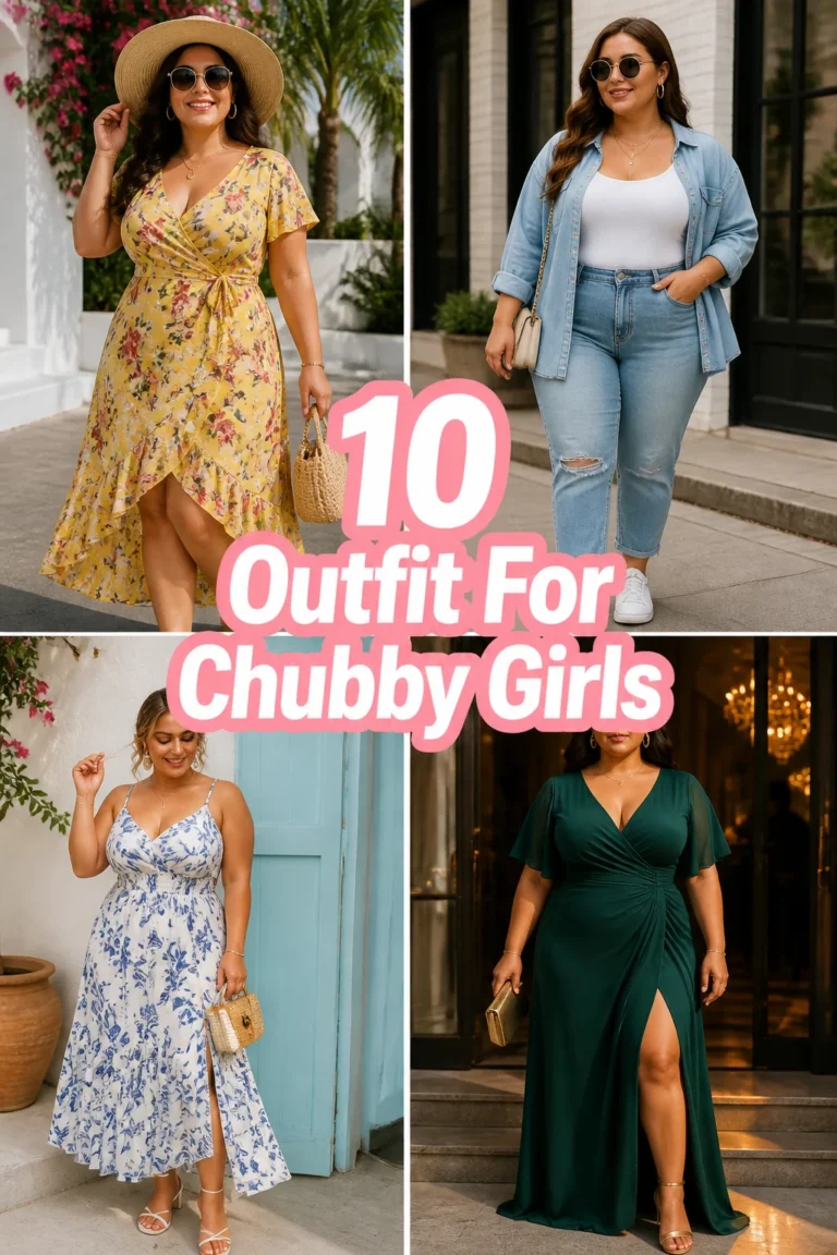 👗 10 Outfit For Chubby Girls