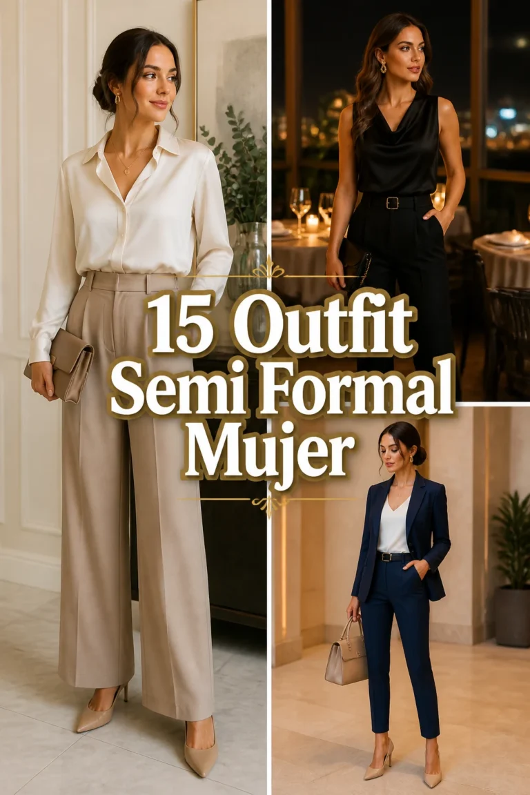 ✨ 15 Outfit Semi Formal Mujer
