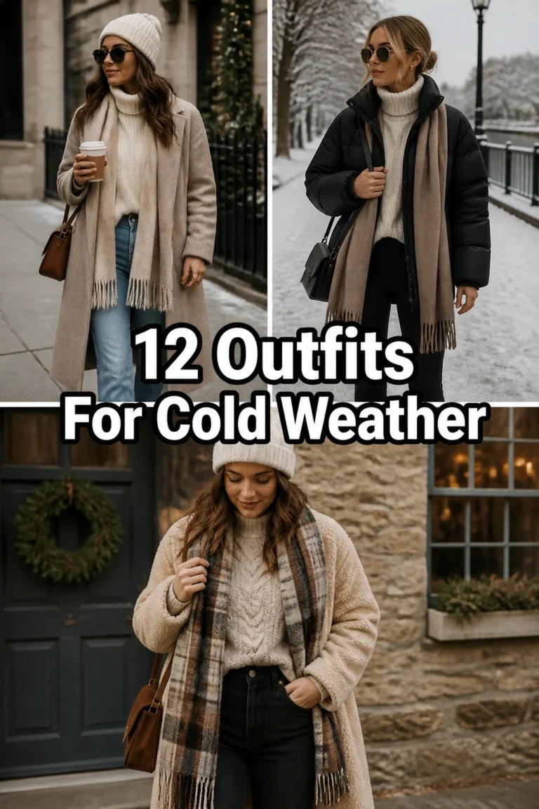 ❄️ 12 Outfits For Cold Weather