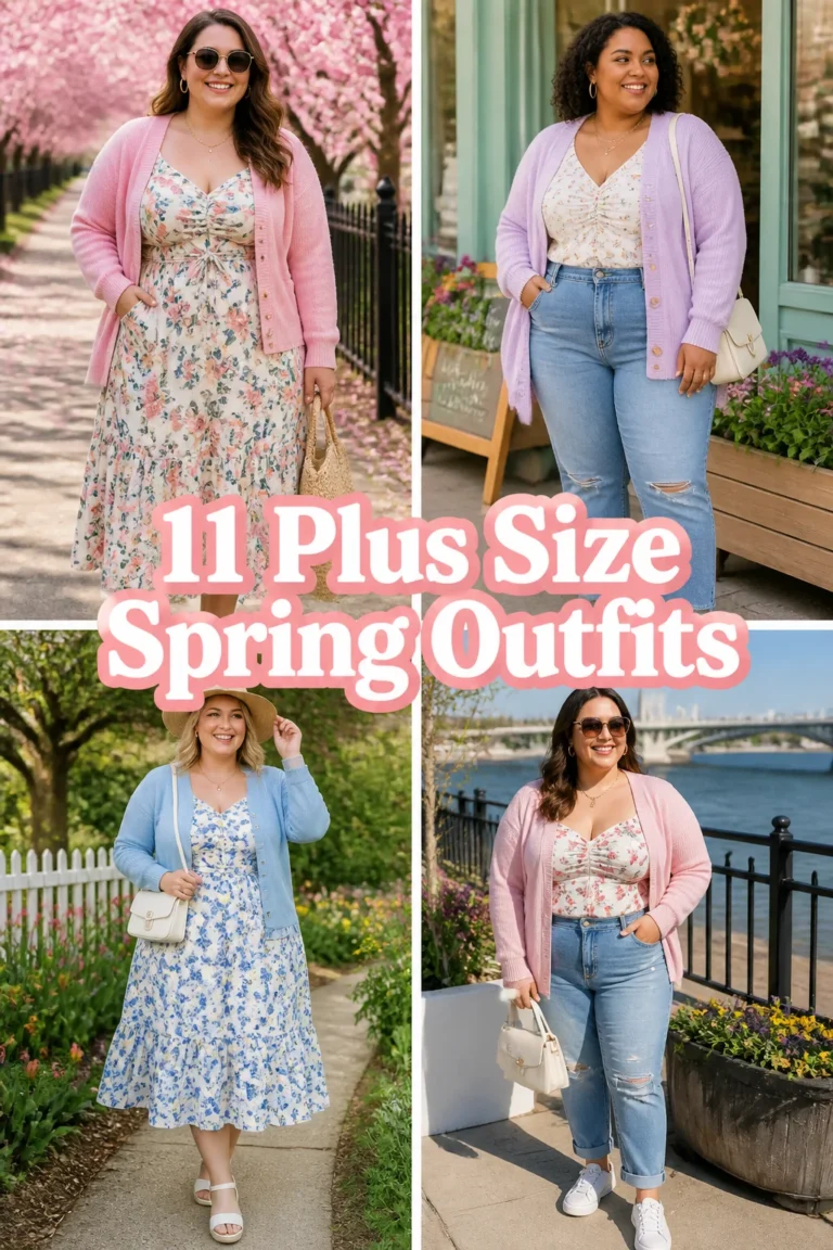 🌸 11 Plus Size Spring Outfits