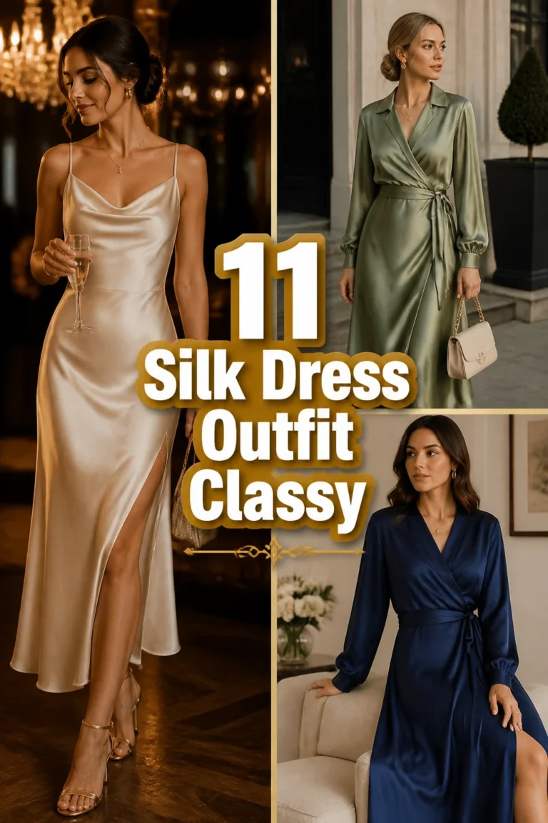 👗 11 Silk Dress Outfit Classy