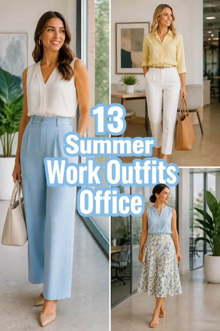 👔 13 Summer Work Outfits Office