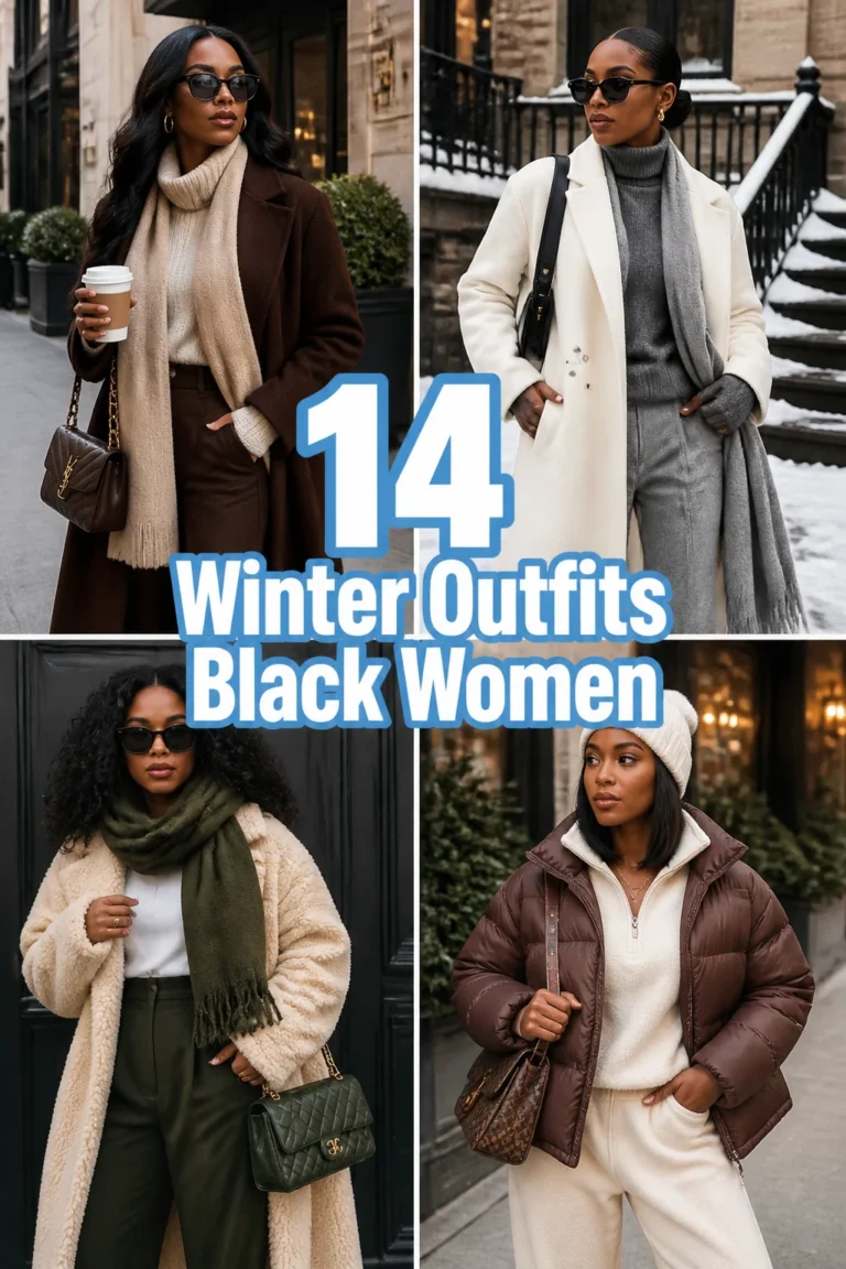 ❄️ 14 Winter Outfits Black Women