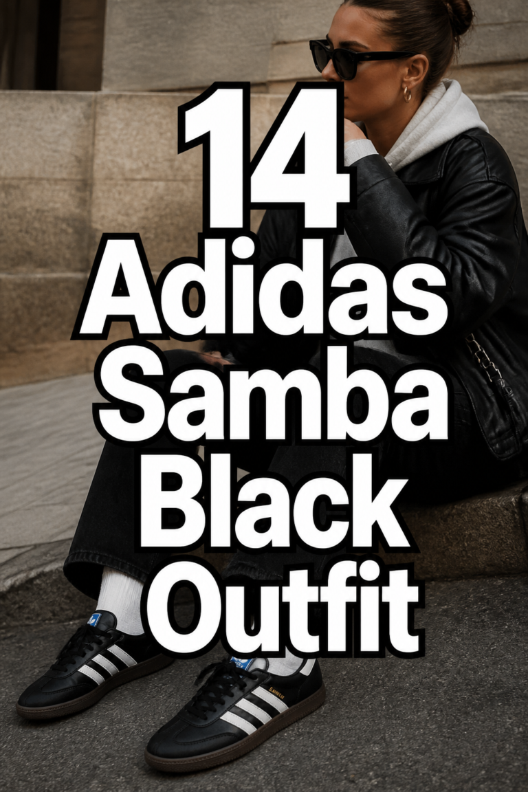 👟 14 Adidas Samba Black Outfit