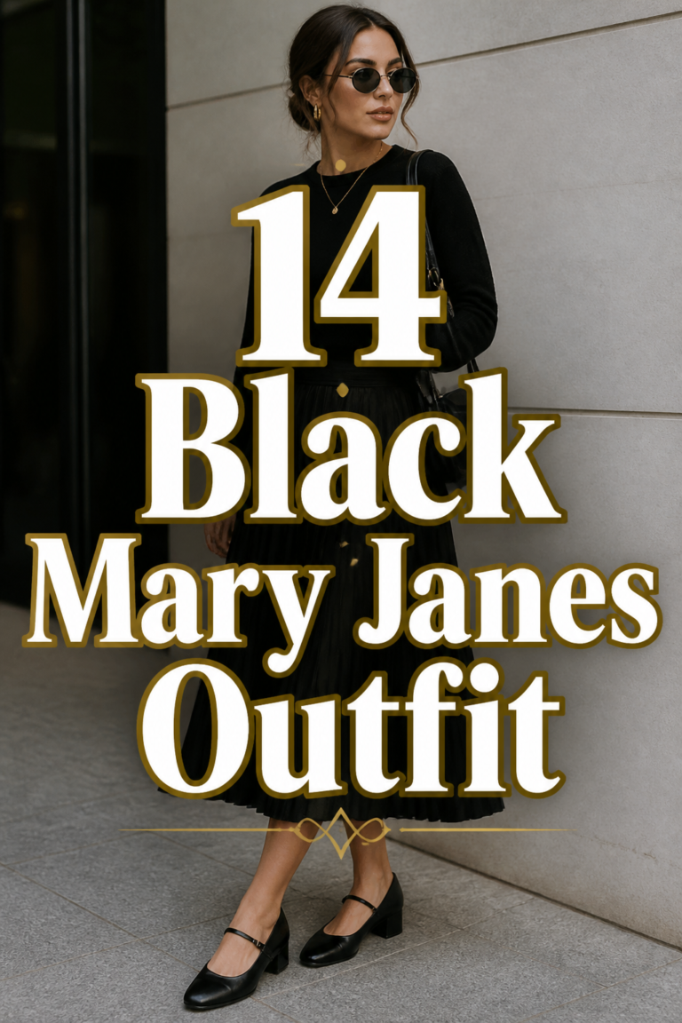 14 Black Mary Janes Outfit