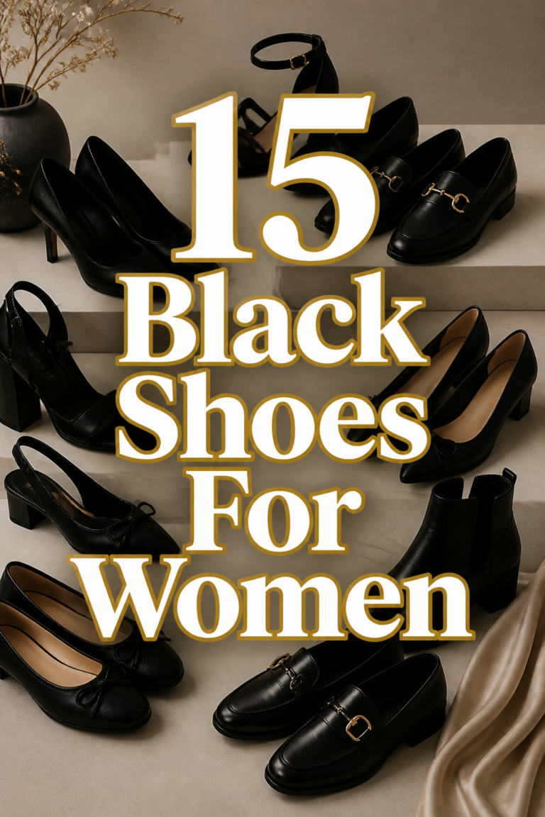 👠 15 Black Shoes For Women