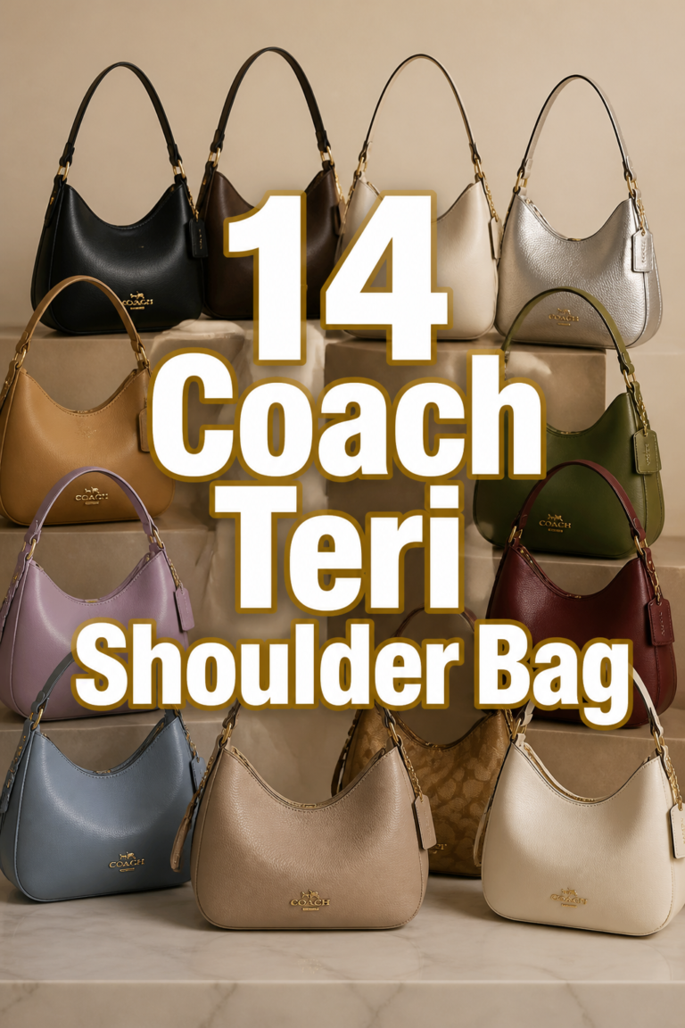 👜 14 Coach Teri Shoulder Bag