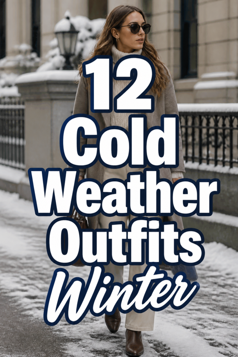 ❄️ 12 Cold Weather Outfits Winter