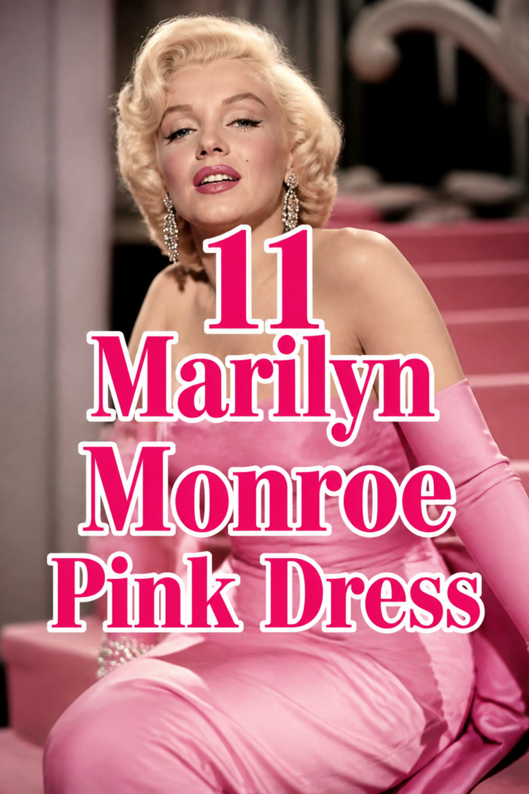 💖 11 Marilyn Monroe Pink Dress