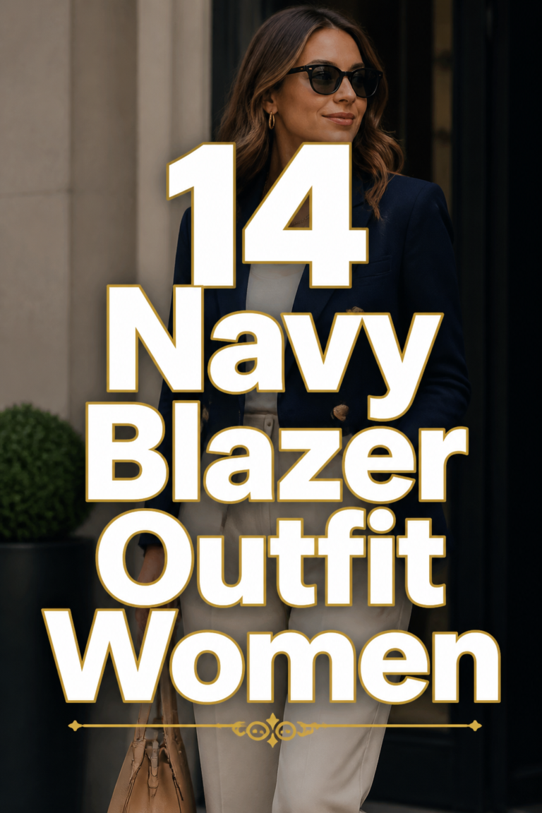 🧥 14 Navy Blazer Outfit Women