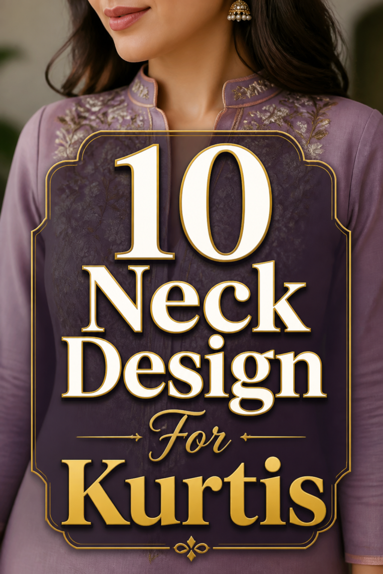 🧵 10 Neck Design For Kurtis