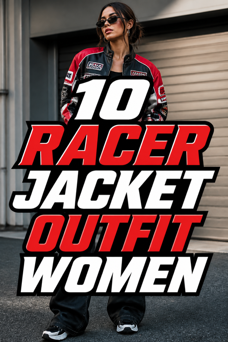🏎️ 10 Racer Jacket Outfit Women