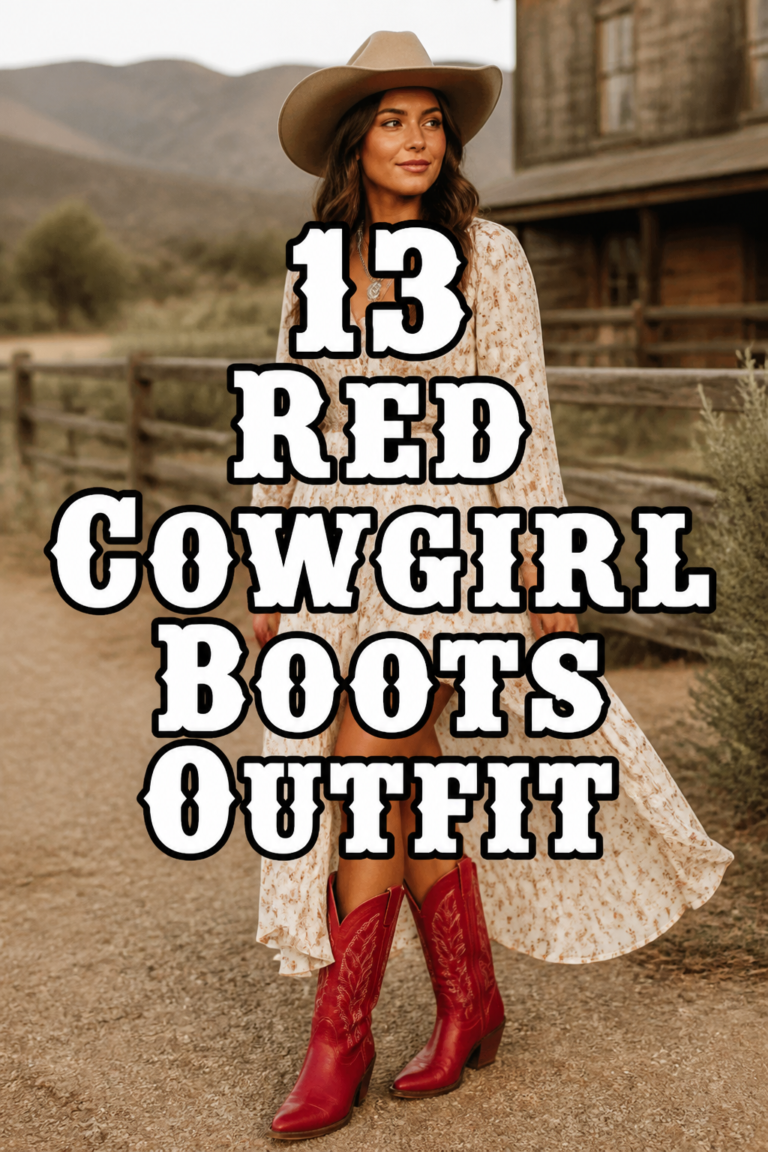🤠 13 Red Cowgirl Boots Outfit