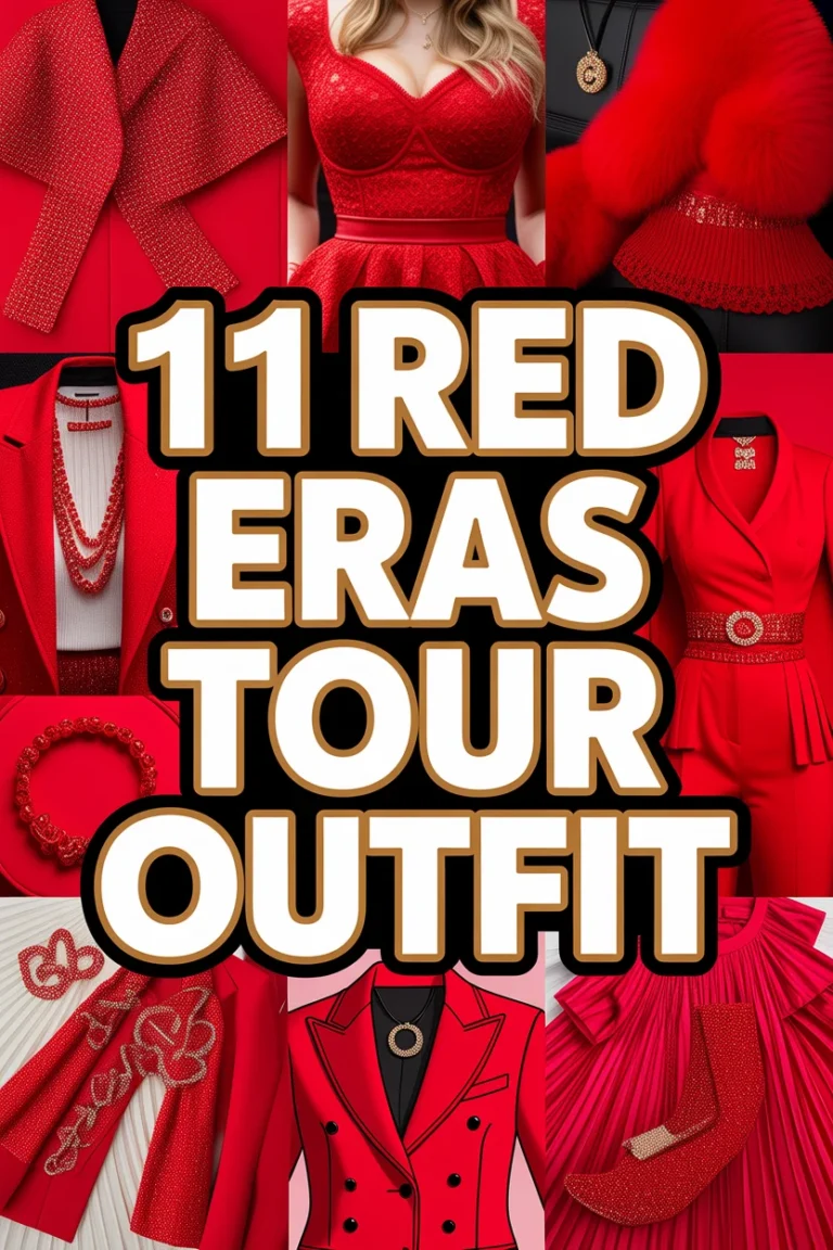❤️‍🔥 11 Red Eras Tour Outfit