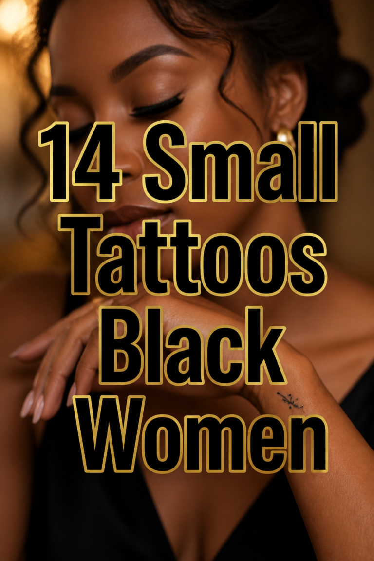 ✨ 14 Small Tattoos Black Women