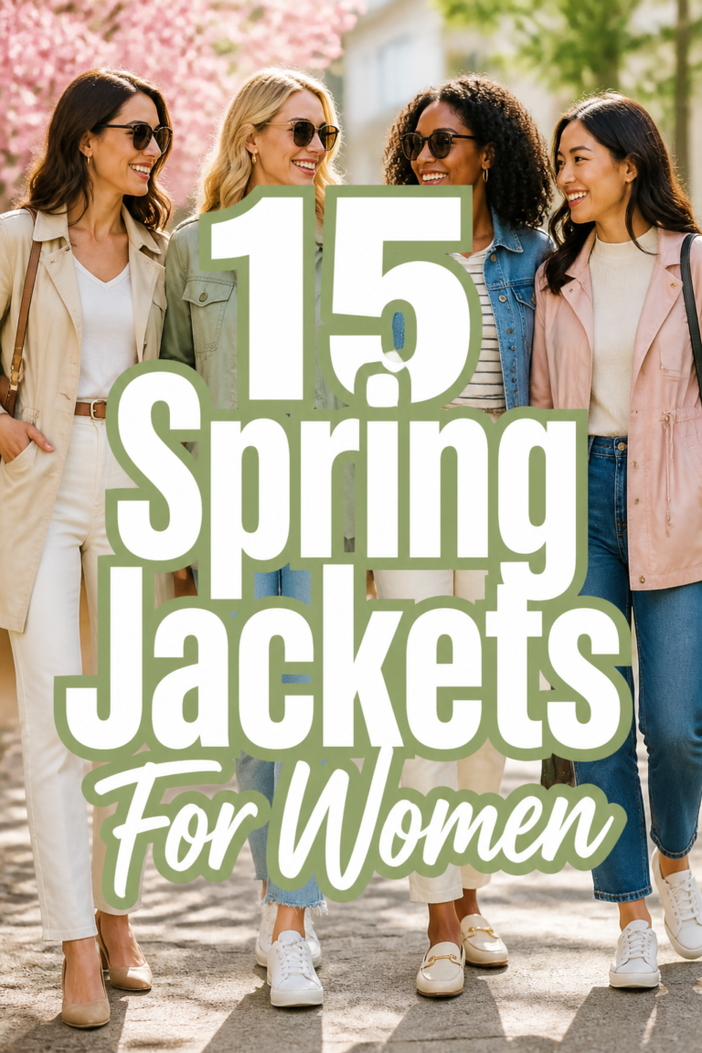 🌸 15 Spring Jackets For Women