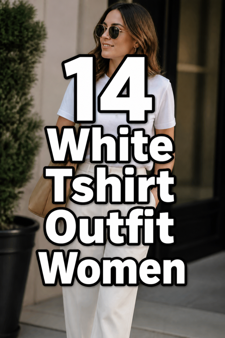 👚 14 White Tshirt Outfit Women